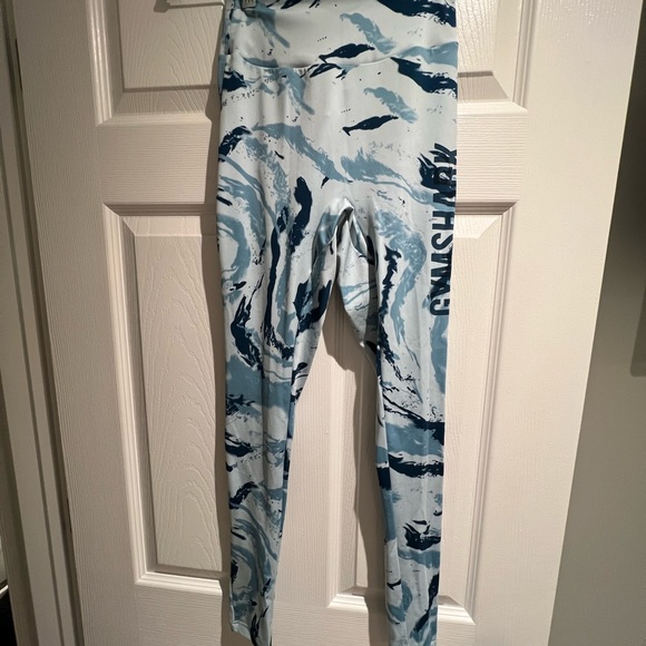 Gymshark blue vital leggings - Picture 1 of 3